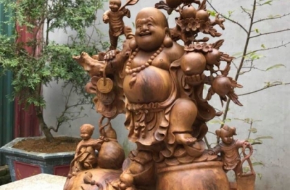 Tượng Phật Di Lặc - Biểu tượng cho sự vui vẻ và may mắn